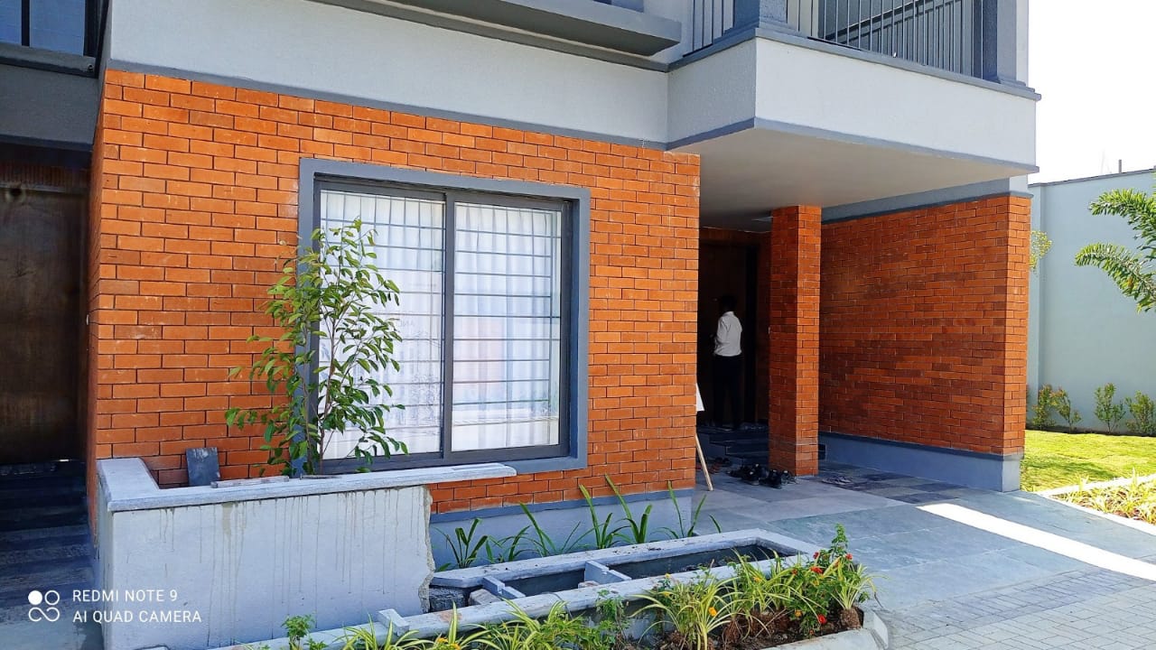 Residence finished with terracotta wall cladding